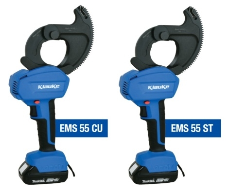 Klauke EMS55CU and EMS55ST cutting tool comparison